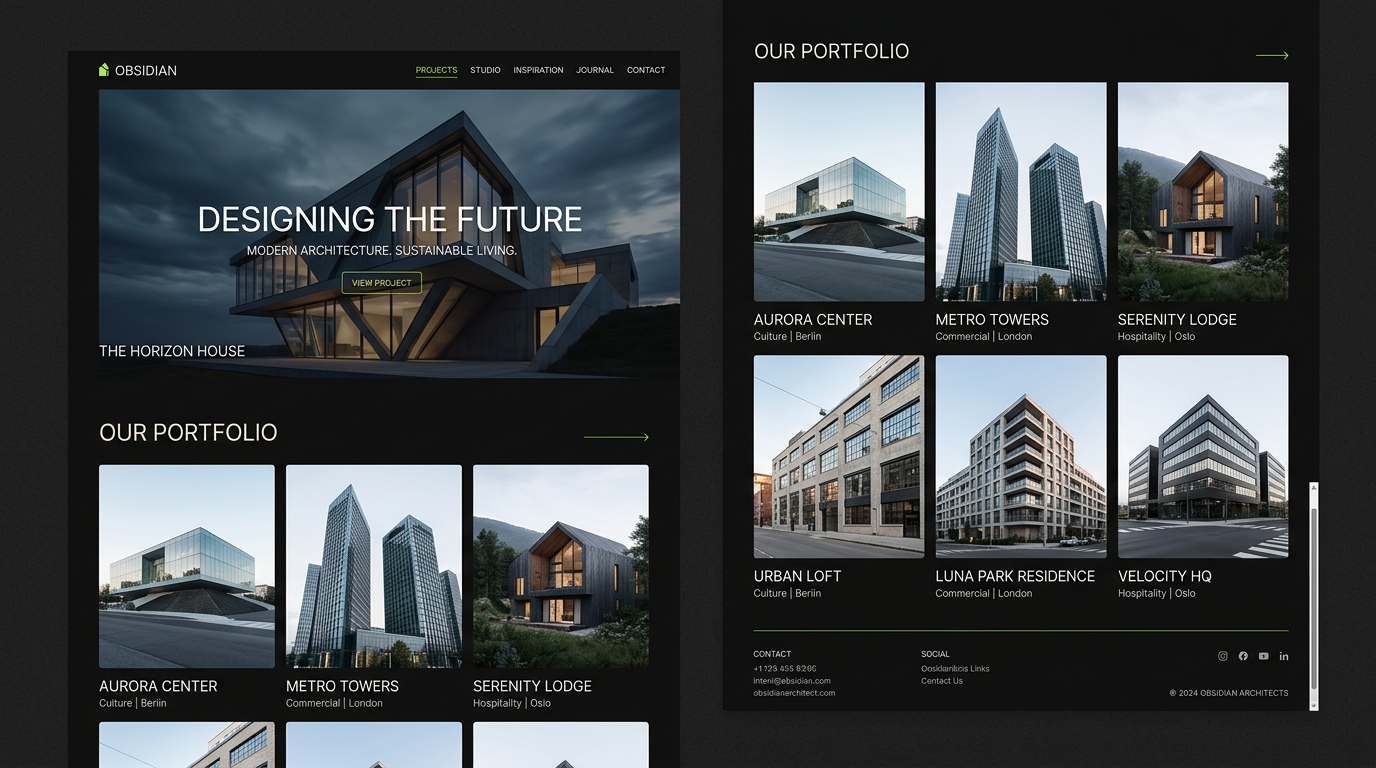 Prism Architecture portfolio